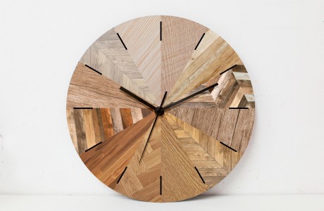 A stylish Nordic Wall Clock for sophisticated interiors/Minimalist  wall clock Concrete texture